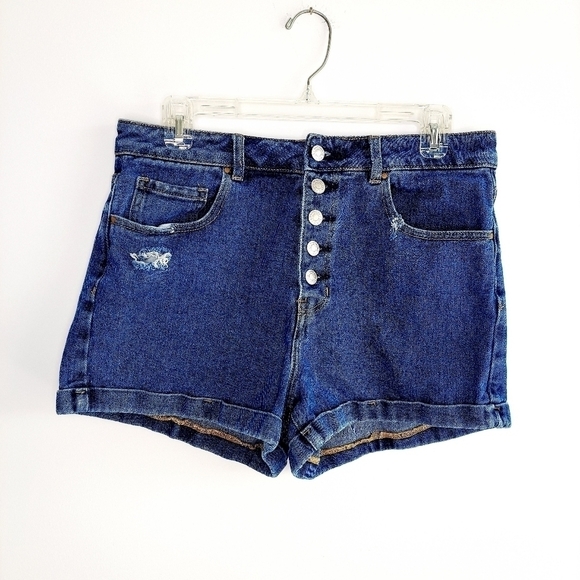 Pacsun Mom Shorts Hi-Rise Button Fly Size 29 - Picture 6 of 12